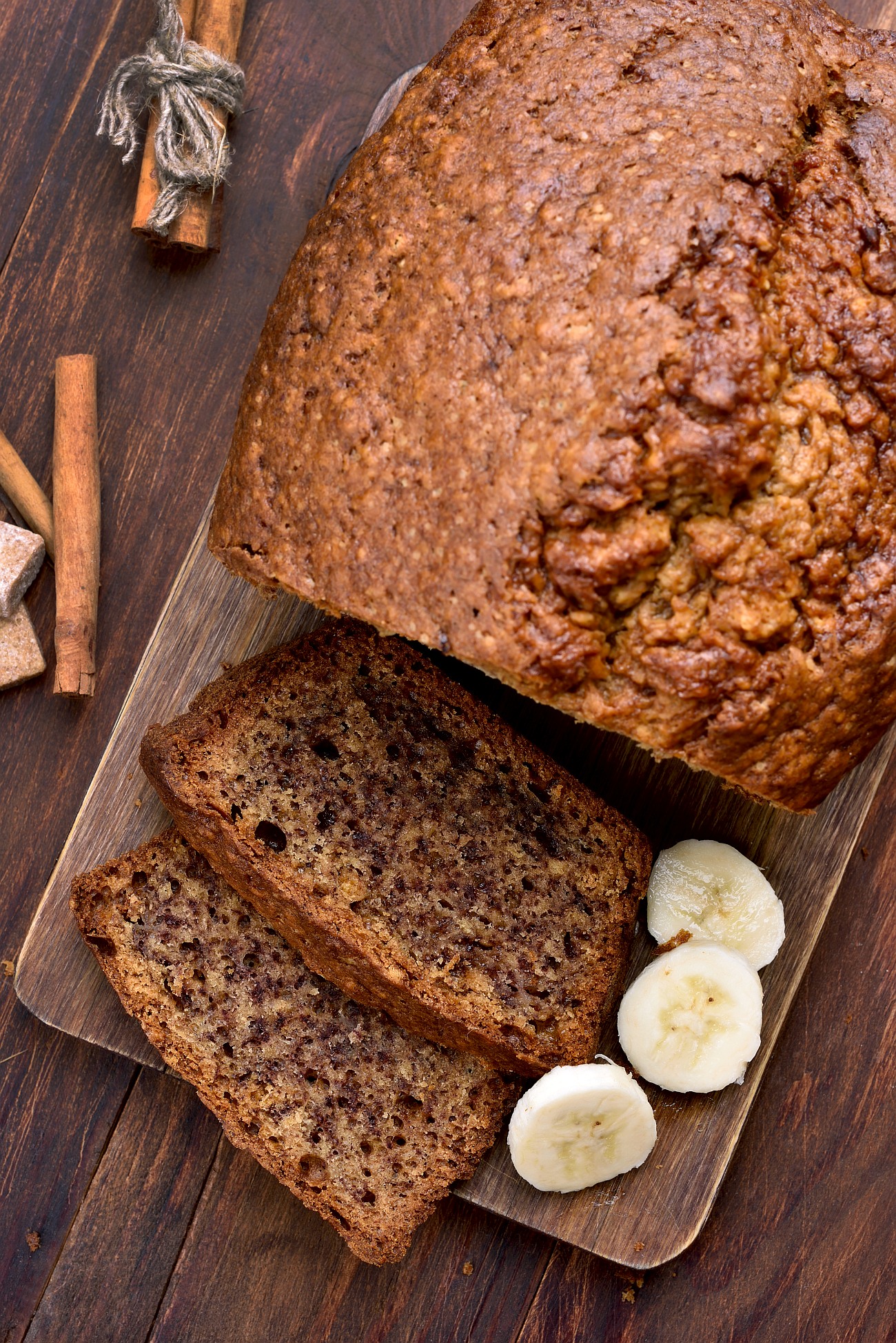 Przepis na chlebek bananowy