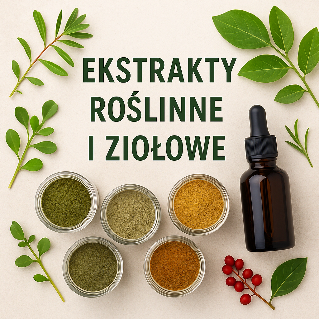 Ekstrakty roślinne i ziołowe – naturalna moc, która naprawdę działa